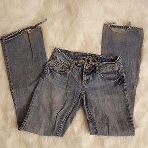 Low rise AE bootcut jeans size 2 long